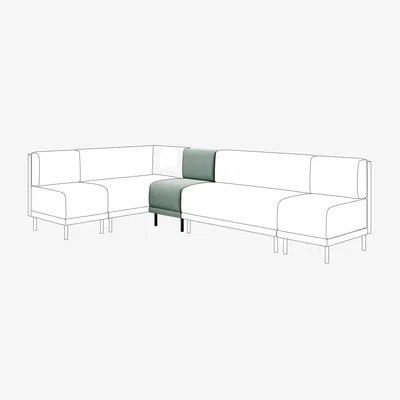 Dunelm Mae Small Dining Bench, Vintage Velvet