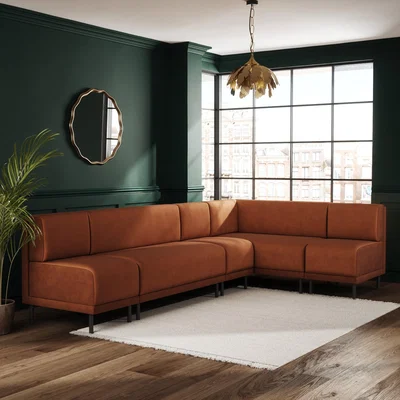 Dunelm Mae Matte Plush Velvet Right Hand Dining Bench Bundle