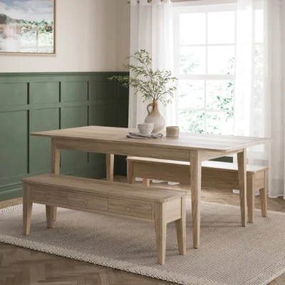 Dunelm Bromley II Storage Dining Bench