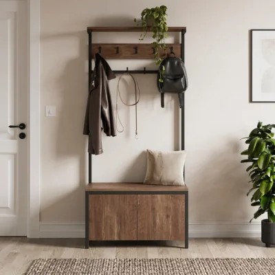 Dunelm Fulton Coat Bench