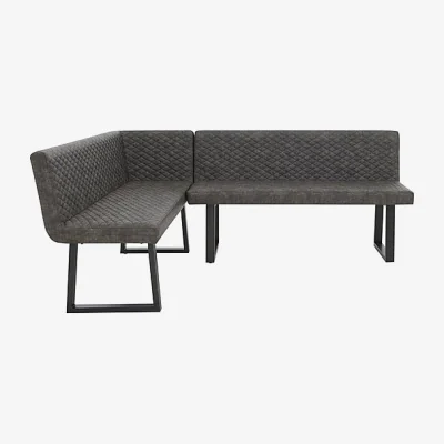 Furniture Village Compact Earth Left Hand Facing Corner Dining Bench