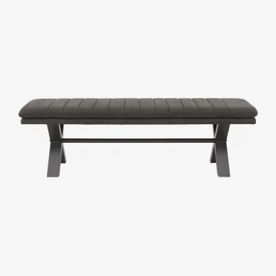 Furniture Village Moon Fabric Dining Bench - 140-cm