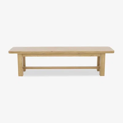 Furniture Village Augusta 180cm Wooden Dining Bench