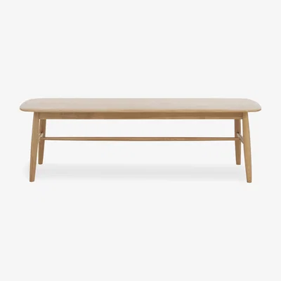 Furniture Village Stockholm Dining Bench - Light Oak