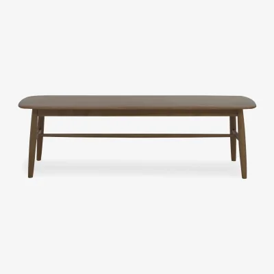Furniture Village Stockholm Dining Bench - Dark Oak