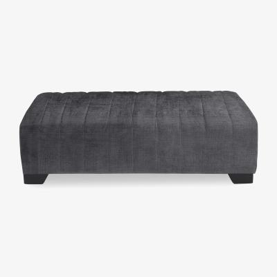 Furniture Village Boutique Allure Plain Bench Footstool - Iron