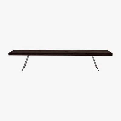 Furniture Village Bodahl - Thanos Dining Bench - 200-cm - Mocca Black