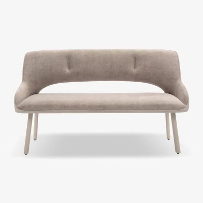 Furniture Village Tino Two Tone High Back Dining Bench