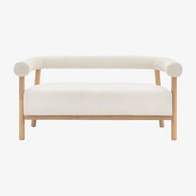 Furniture123 Curve Shaped Hallway Bench - Acera - Caspian House
