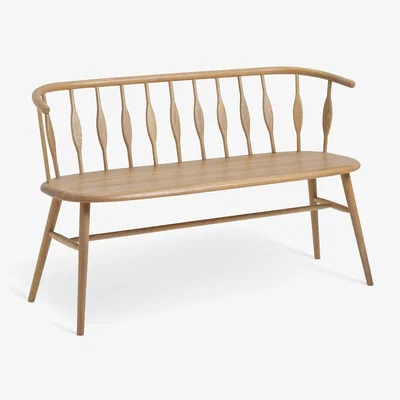 Habitat Habitat x Morris & Co. Canterbury Oak Dining Bench