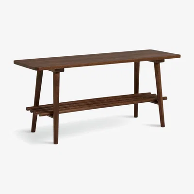 Habitat Habitat Swen 1 Shelf Shoe Storage Bench - Walnut