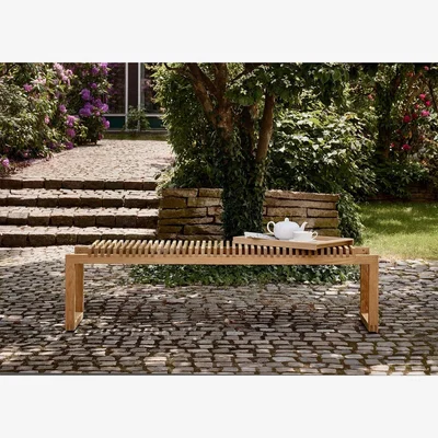 Heal's Fritz Hansen Cutter Bench Teak