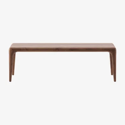 Heal's Artisan Latus Bench Natural Oiled Walnut 180cm