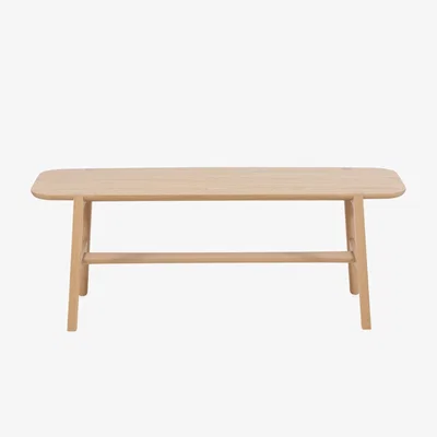 Heal's Heal's Lean Bench Oak - Heal's UK Furniture