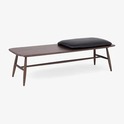 Heal's L.Ercolani Von Bench Warm Grey Stain - Heal's UK Furniture
