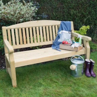 Homebase Forest Harvington 5ft Bench