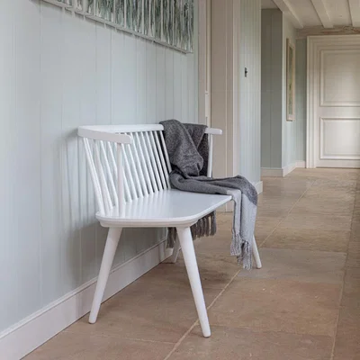 IO Living Brunswick Dining Bench - True White