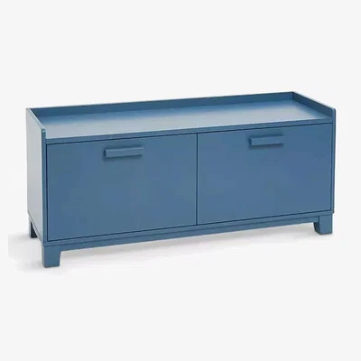 John Lewis Great Little Trading Co Blake Storage Bench, Ocean Blue