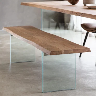 Knees Fern 180cm Light Wood Dining Bench