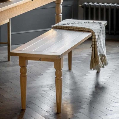 Knees Eton Dining Bench - Natural
