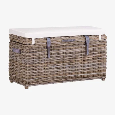 Knees Wilton Willow Trunk Bench - Kooboo Grey 