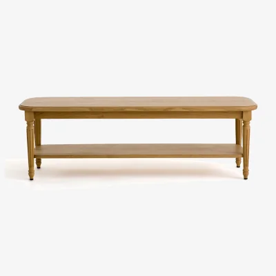 La Redoute Baudry Solid Oak Entryway Bench