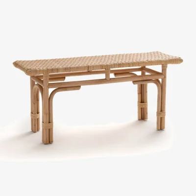 La Redoute Malu Rattan End of Bed Bench