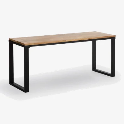La Redoute Hiba Bench in Solid Oak