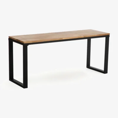 La Redoute Hiba Bench in Solid Oak