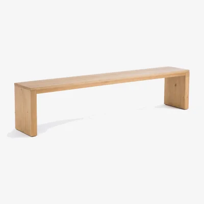 La Redoute Malio 3-Seater Bench in Solid Pine