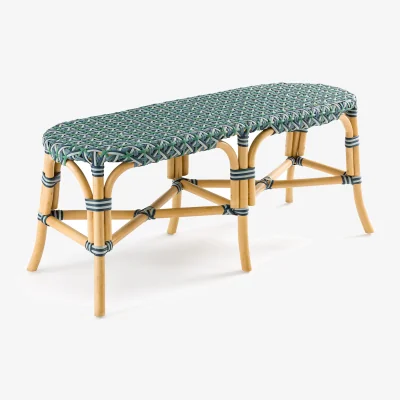 La Redoute Musette Rattan & Braiding 2-Seater Bench