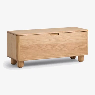 La Redoute Piero Bench/Storage Box in Oak and Veneer