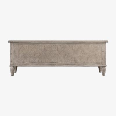 La Redoute Nashik Ash Wood Parquet Hall Storage Bench