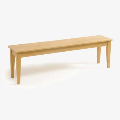 La Redoute Alvina Solid Pine 3-Seat Bench
