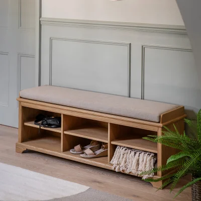 La Redoute Harriet Oak Hallway Bench