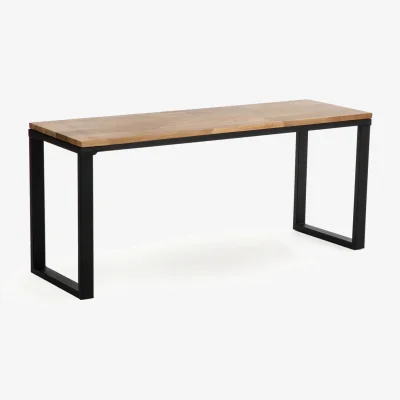 La Redoute Hiba Bench in Solid Oak