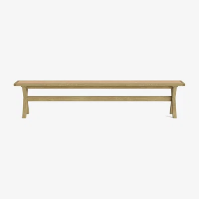Loaf Scooch Kitchen Bench (White Oak)