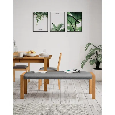 Marks & Spencer M&S Sonoma™ Bench - Grey Mix, Grey Mix