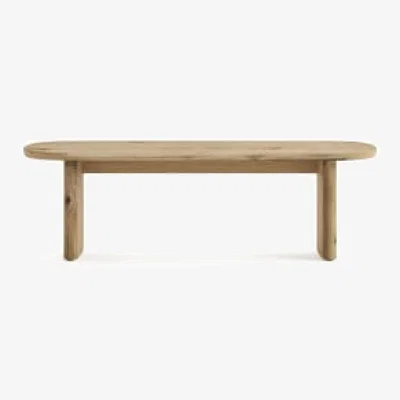 Marks & Spencer M&S X Fired Earth Blenheim Dining Bench - Natural, Natural