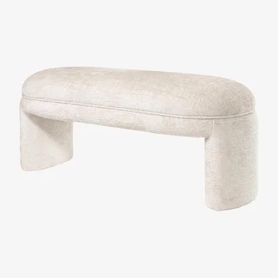 My Furniture Bolo Bench – Light Taupe Chenille