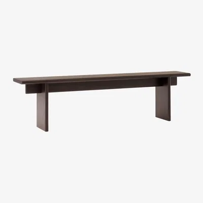 Made in Design Ita OS5 Bench wood brown / L 170 cm - &tradition