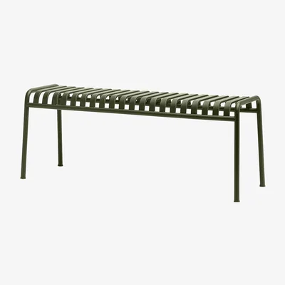 Made in Design Palissade Bench - W 120 cm - R & E Bouroullec by Hay Green