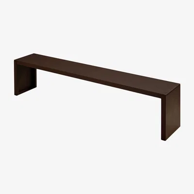 Made in Design Rusty Irony Bench - L 210 cm by Zeus Orange