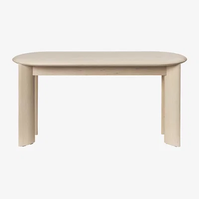 Made in Design Bevel Bench natural wood / L 90 cm - Ferm Living