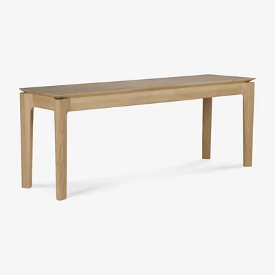 Made in Design Bok Bench - / L 146 cm - Solid oak by Ethnicraft Natural wood