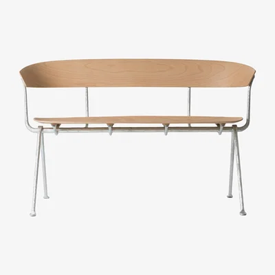 Made in Design Officina Bench - / Wood - L 125 cm by Magis Natural wood