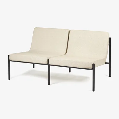 Made in Design Curve Bench - / L 127 cm by Serax White/Beige
