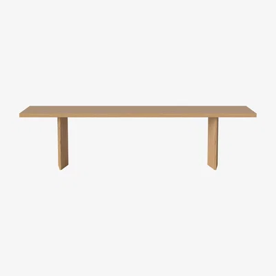 Made in Design Alp Bench - / L 180 cm - Solid oak by Bolia Natural wood