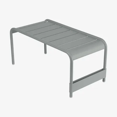 Made in Design Luxembourg Bench metal grey / Bench - 86 x 44 cm - Fermob