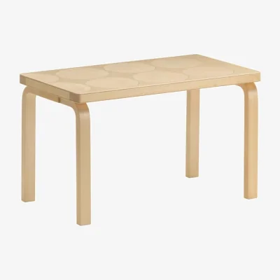 Made in Design 153B Bench natural wood / Artek + Marimekko, 90th anniversary limited edition - ARTEK